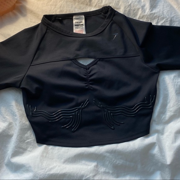 Gymshark Exo Ultra Crop Top - Black - Picture 4 of 6